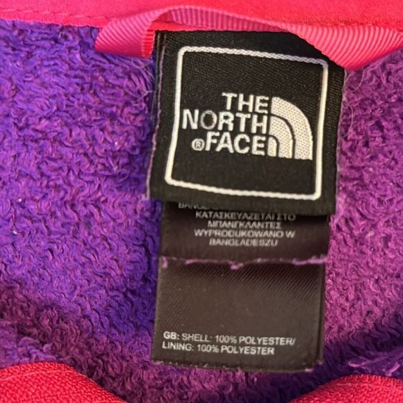 Big Girls NorthFace Fleece Full Zip Jacket 14-16 - Picture 3 of 8